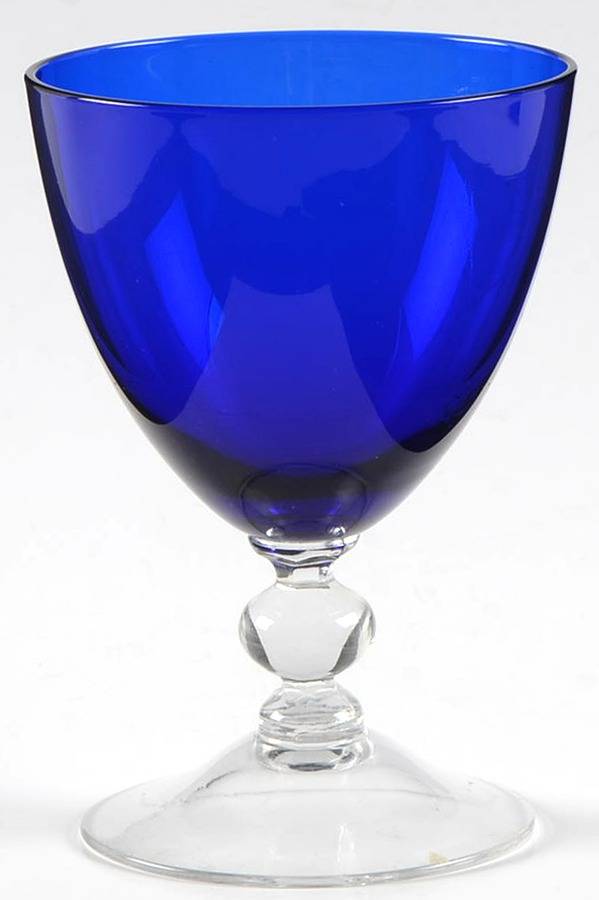 3103 Cobalt Blue Oyster or Fruit Cocktail by Cambridge-1