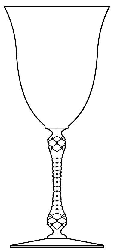 3116 Water Goblet by Cambridge-1