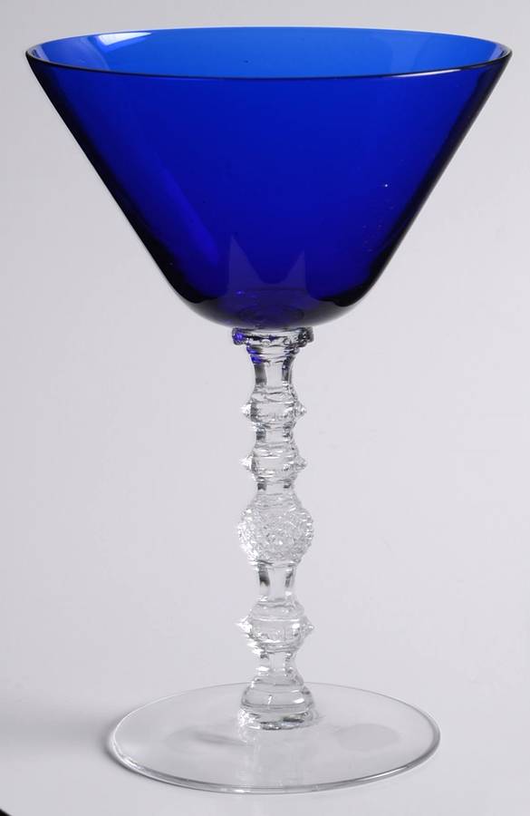 3122 Blue Champagne/Tall Sherbet by Cambridge-1