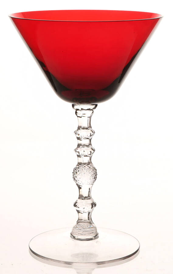 3122 Ruby Champagne/Tall Sherbet by Cambridge-1