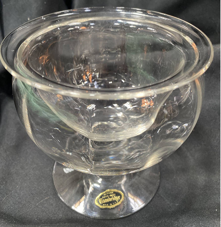 3130 Clear Seafood Cocktail & Liner by Cambridge-1