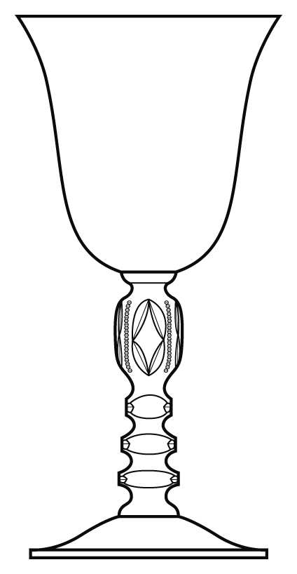 3132 Water Goblet by Cambridge-1
