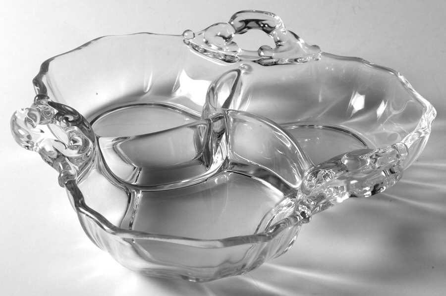 3400 Clear 3400/91 3 Part Candy/Relish by Cambridge-1