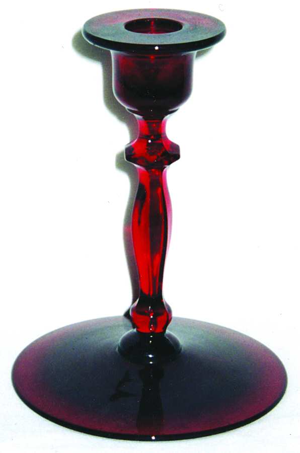 3400 Ruby 3400/1192 5" Candlestick by Cambridge-1