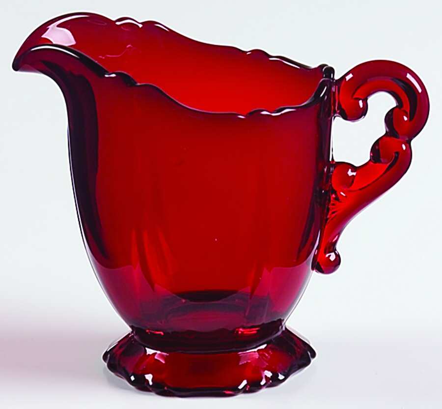 3400 Ruby 3400/68 Footed Creamer by Cambridge-1