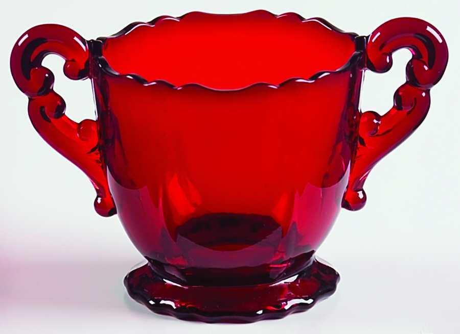 3400 Ruby 3400/68 Open Footed Sugar by Cambridge-1