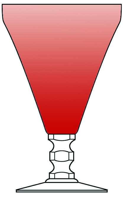 3400 Ruby Water Goblet by Cambridge-1