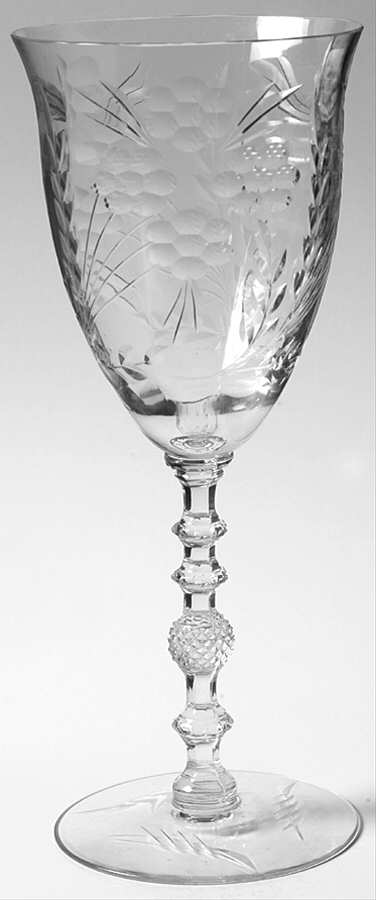 Cut 639 Water Goblet by Cambridge-1