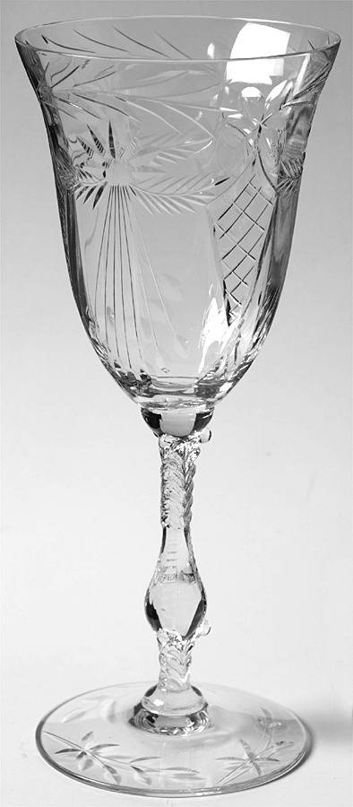 Achilles (Stem 3121) Water Goblet by Cambridge-1