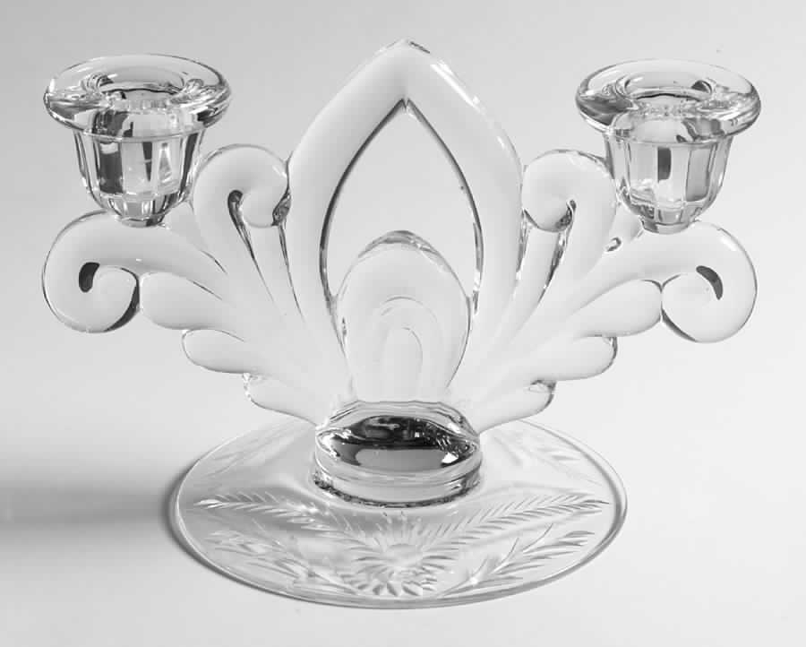 Achilles (Stem 3121) Double Light Candlestick by Cambridge-1