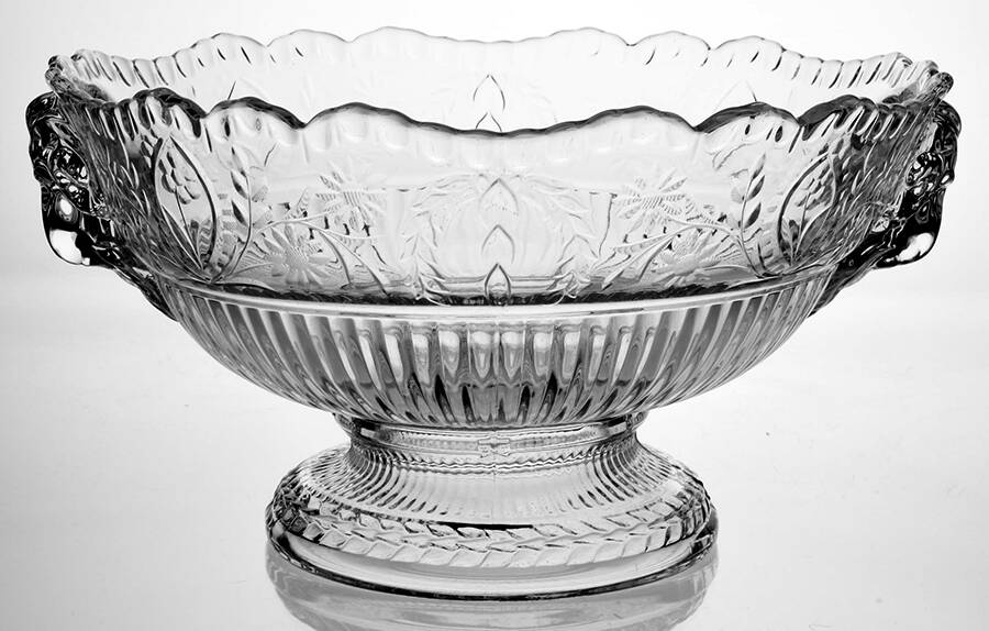 Adonis 9" Footed Rams Head Bowl by Cambridge-1