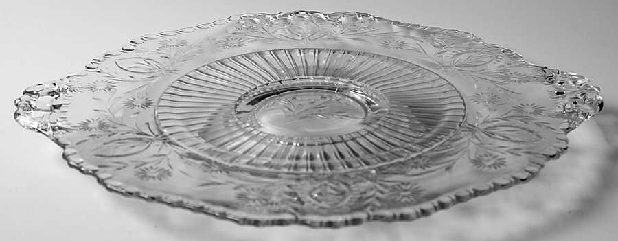 Adonis 13" Handled Footed Cake Plate by Cambridge-1