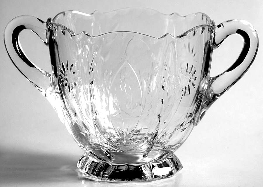 Adonis Footed Open Sugar by Cambridge-1
