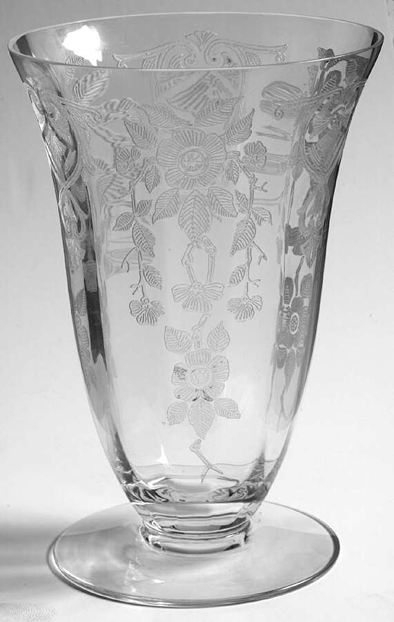 Apple Blossom Clear (Stem 3130) 11 Oz Footed Tumbler by Cambridge-1