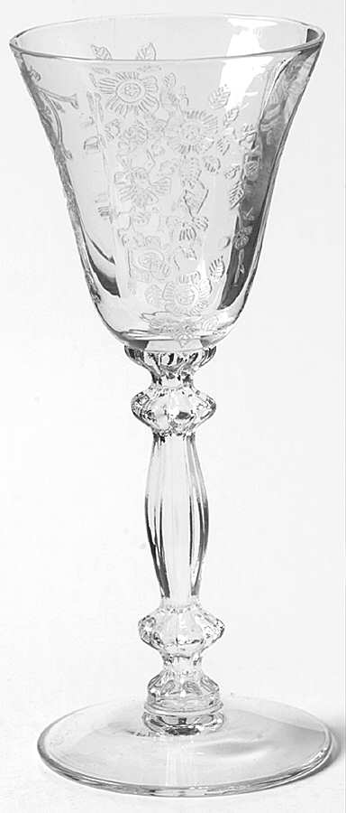 Apple Blossom Clear (Stem 3130) Cordial Glass by Cambridge-1