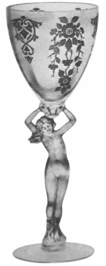 Apple Blossom Clear (Stem 3130) Water Goblet by Cambridge-1