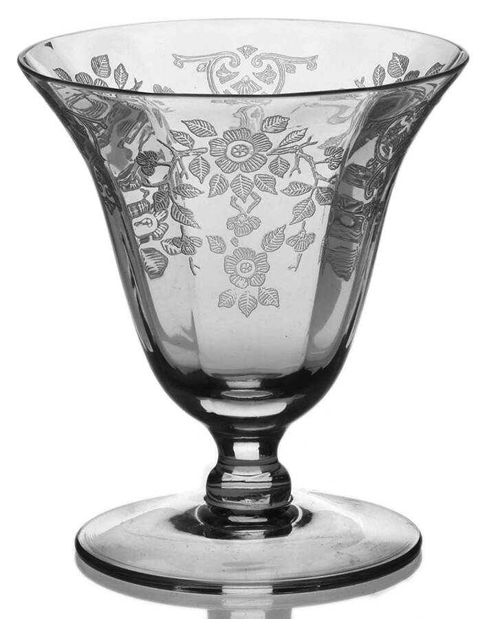 Apple Blossom Clear (Stem 3035) Oyster or Fruit Cocktail by Cambridge-1