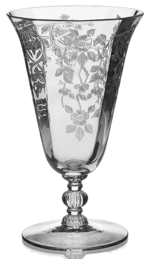 Apple Blossom Clear (Stem 3035) Juice Glass by Cambridge-1