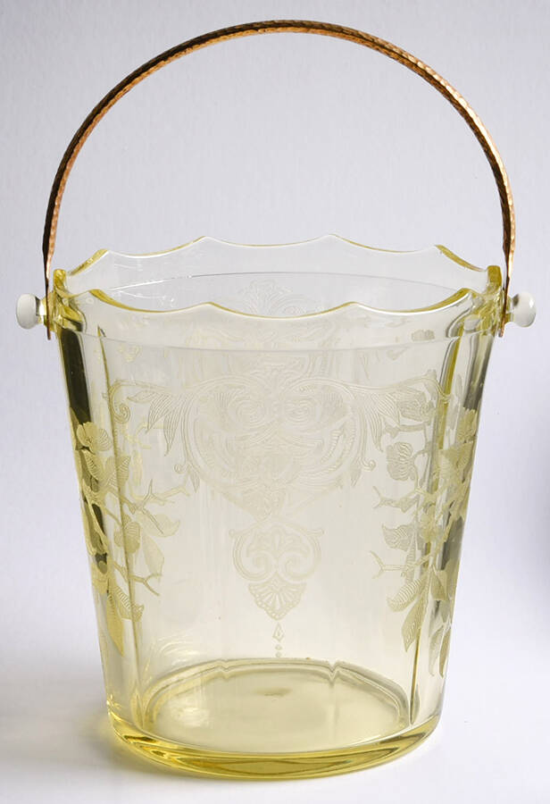 Apple Blossom Yellow (Stem 3130) Ice Bucket, Handle Only by Cambridge-1