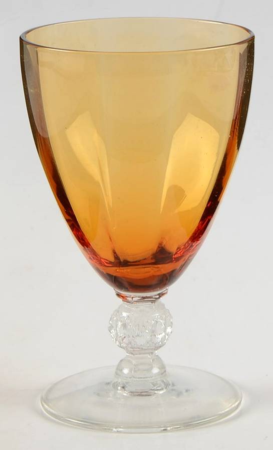 Aurora Amber Juice Glass by Cambridge-1