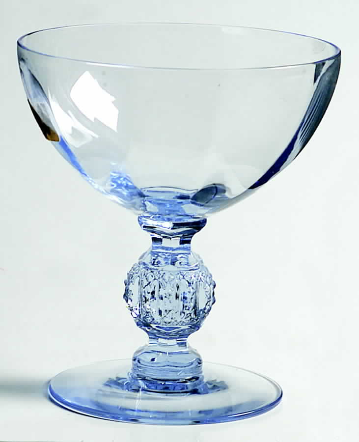 Aurora Moonlight Blue Champagne/Tall Sherbet by Cambridge-1