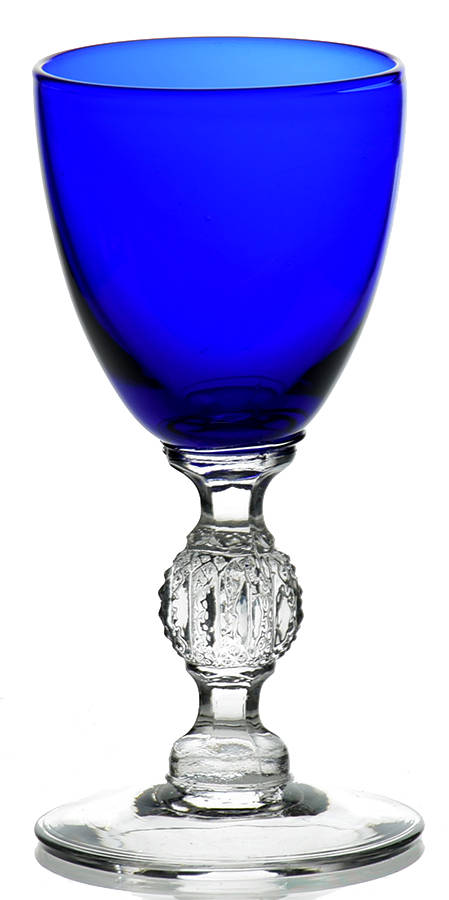 Aurora Cobalt Blue Cordial Glass by Cambridge-1