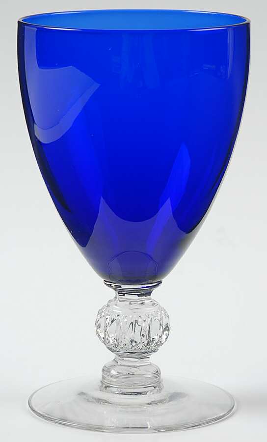 Aurora Cobalt Blue 9 Oz Footed Tumbler by Cambridge-1