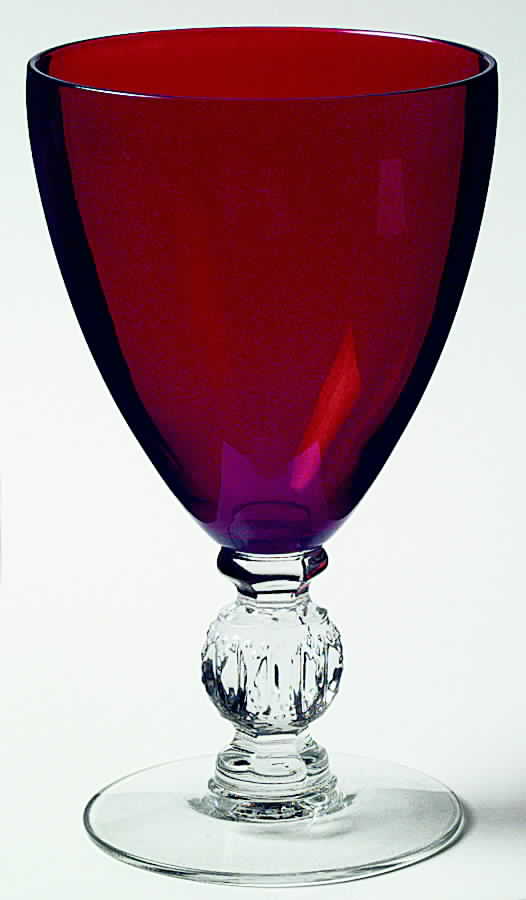 Aurora Carmen Ruby Water Goblet by Cambridge-1