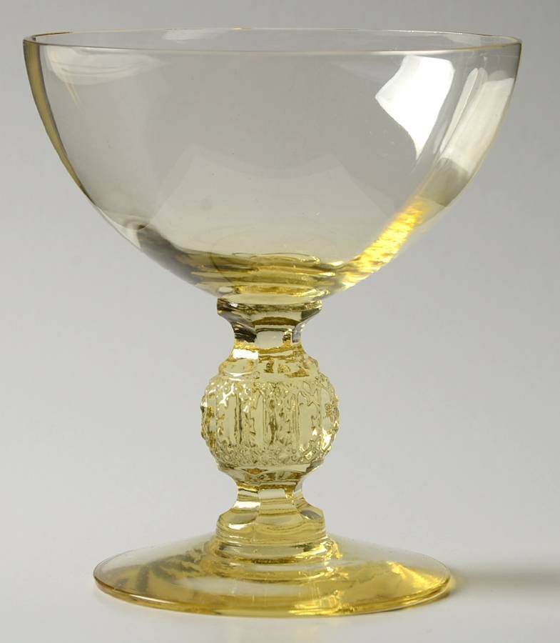 Aurora Mandarin Gold Champagne/Tall Sherbet by Cambridge-1