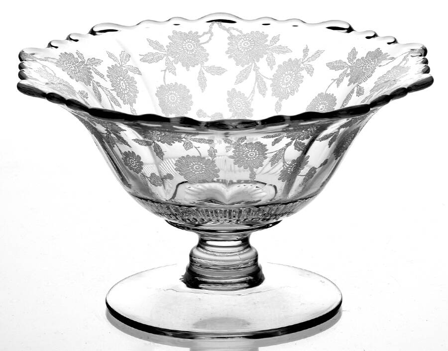 Blossom Time  Martha/439 3 1/2" X 5" Cheese Stand by Cambridge-1