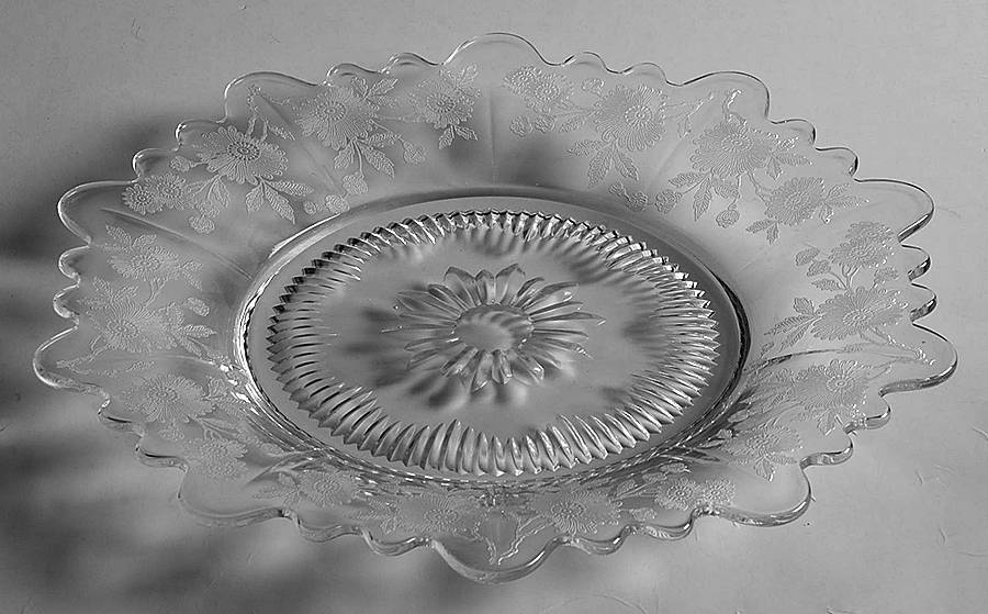 Blossom Time  #123 Martha 8 1/2" Salad Plate by Cambridge-1