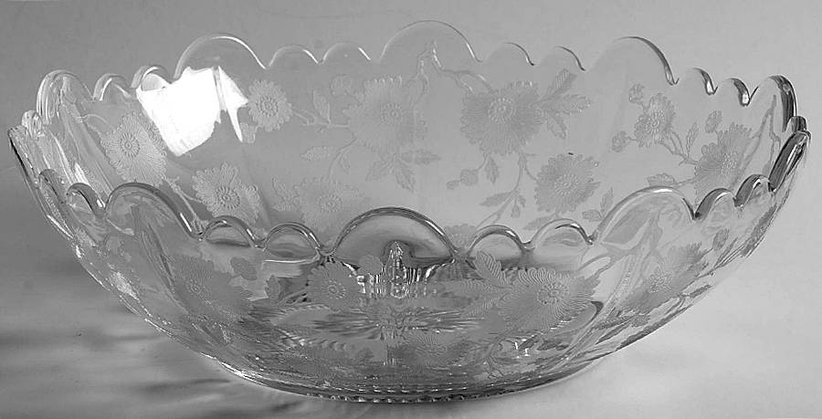 Blossom Time  Martha/420 8" Round Bowl by Cambridge-1