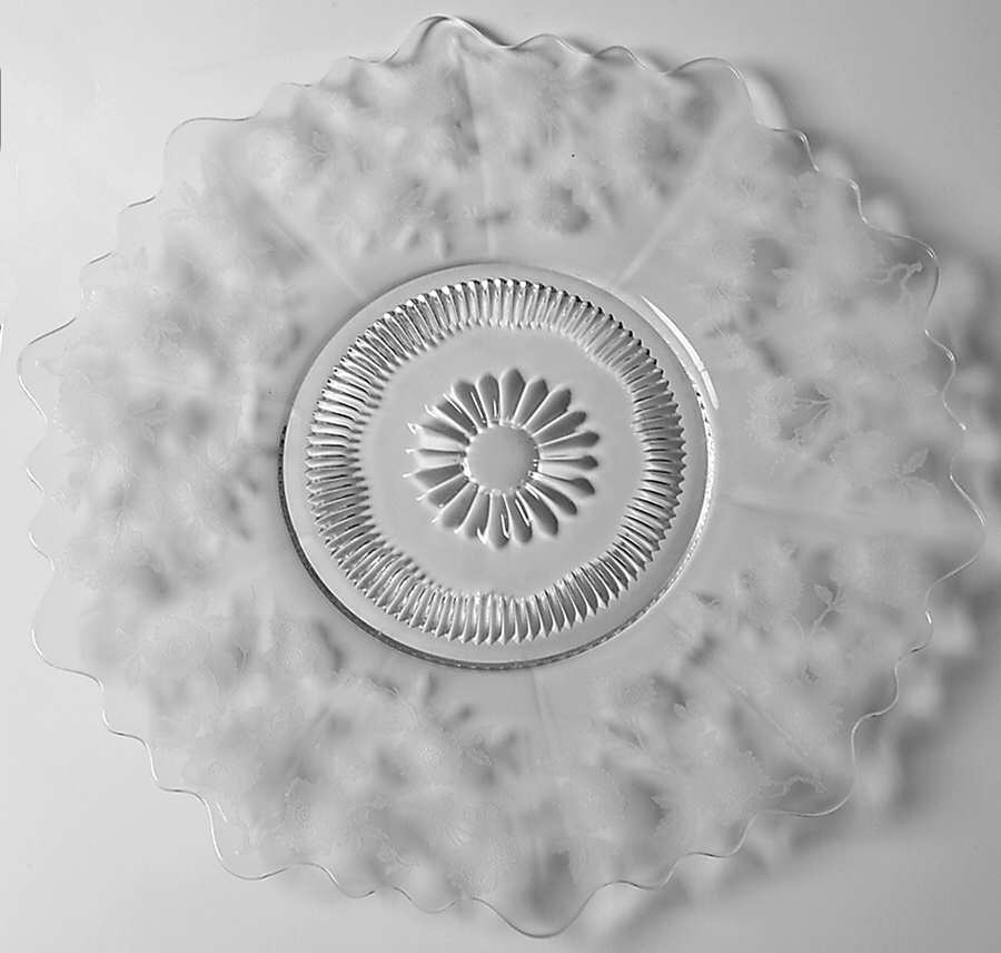 Blossom Time  Martha/127 14" Large Center Torte Plate by Cambridge-1
