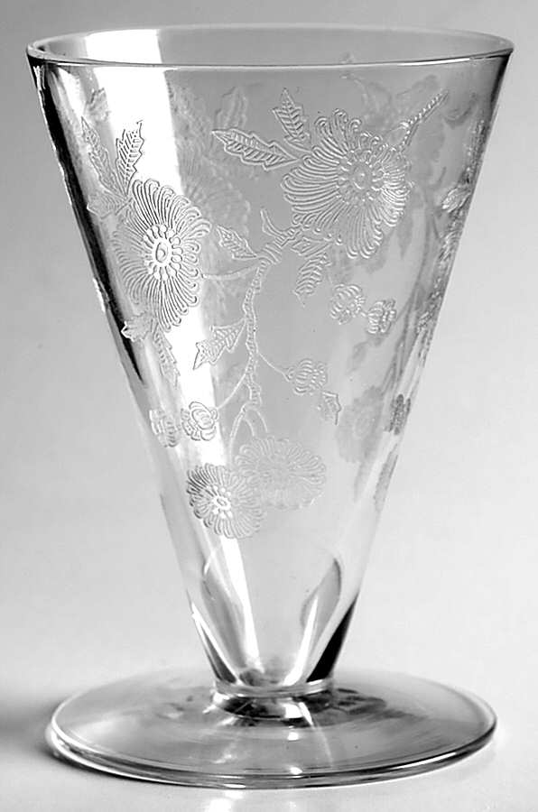Blossom Time  3 1/2 Oz Canape Set Footed Cocktail by Cambridge-1