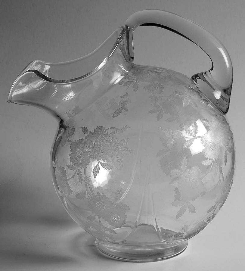Blossom Time  3400/38 80 Oz Non Optic Ball Jug by Cambridge-1