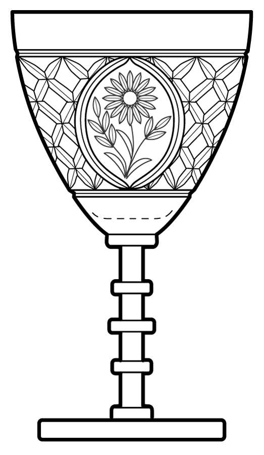 Broadmoor Water Goblet by Cambridge-1