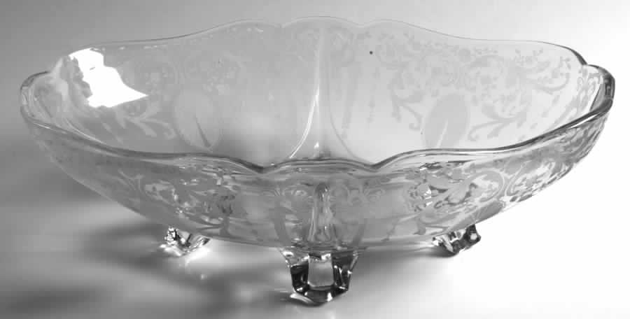 Candlelight 3400 12" 4 Toed Oval Bowl by Cambridge-1