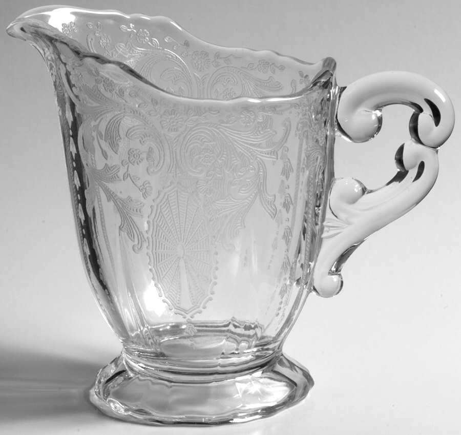Candlelight 3400/68 Footed Creamer by Cambridge-1