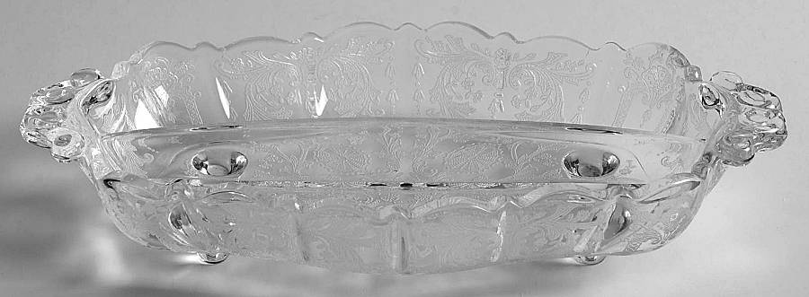 Candlelight #3900 124 Oblong Horizontal Divided 2 Part Relish by Cambridge-1