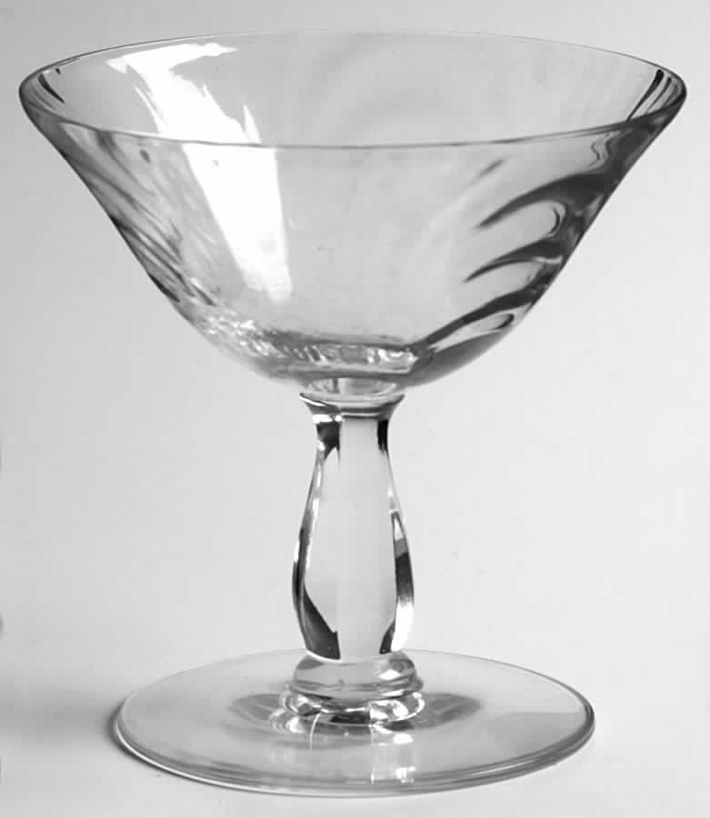 Caprice Clear (Stem 301) Champagne/Tall Sherbet by Cambridge-1