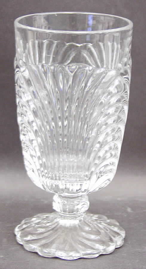Caprice Clear (Pressed) Footed Tumbler by Cambridge-1