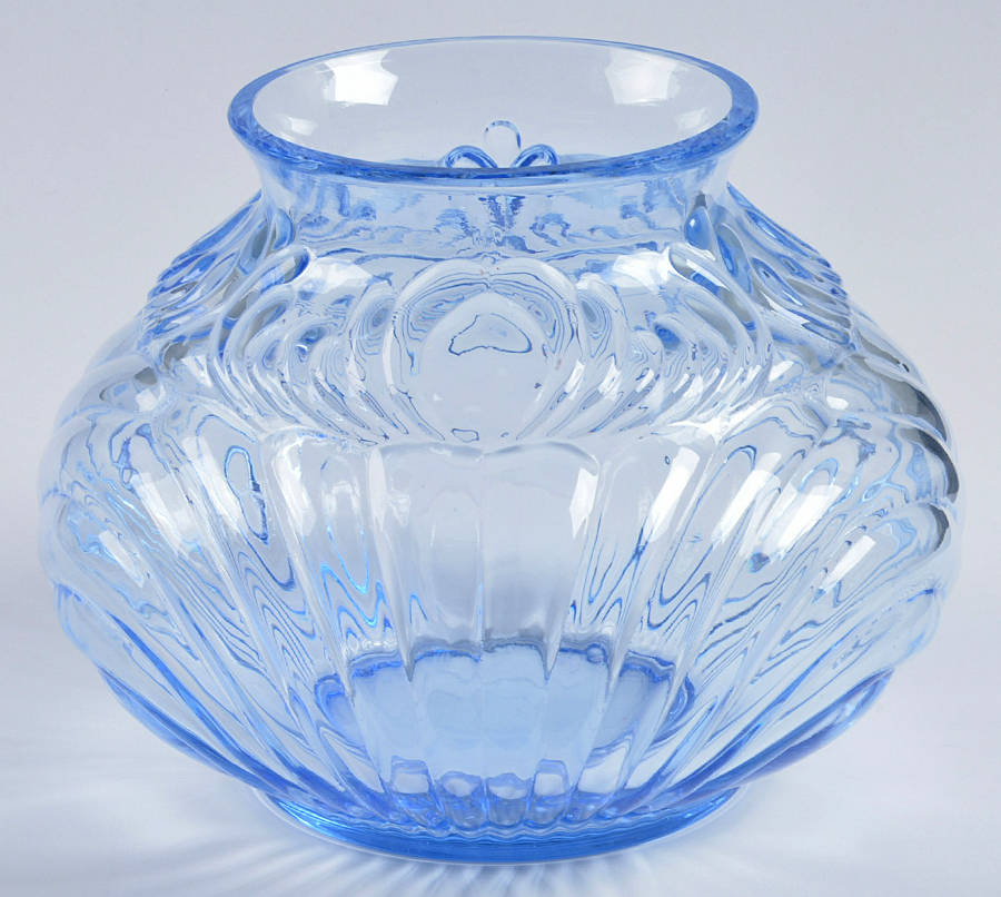 Caprice Moonlight Blue (Stem 300) 5" Squat Short Neck Vase by Cambridge-1