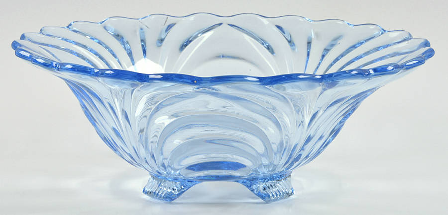 Caprice Moonlight Blue (Stem 300) 10" Round Flared Bowl by Cambridge-1