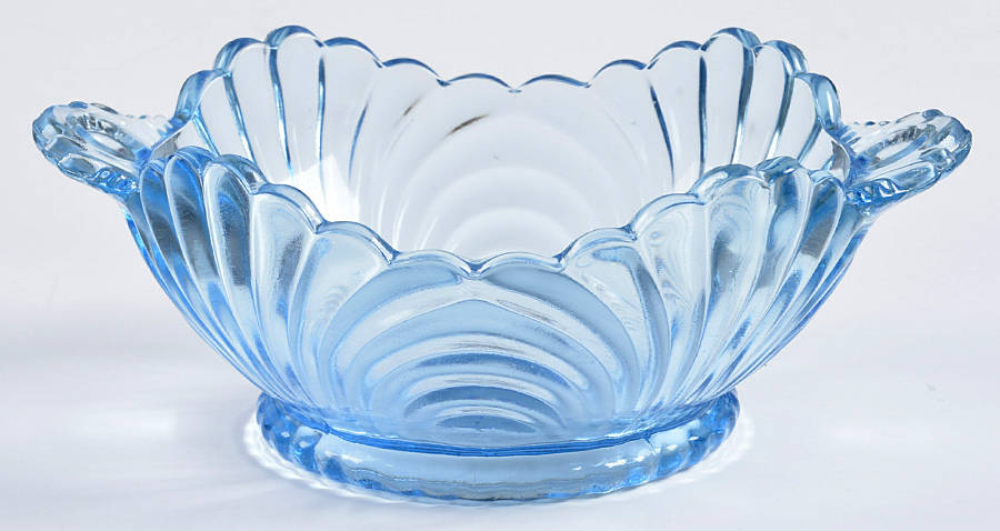 Caprice Moonlight Blue (Stem 300) Handled Bon Bon by Cambridge-1
