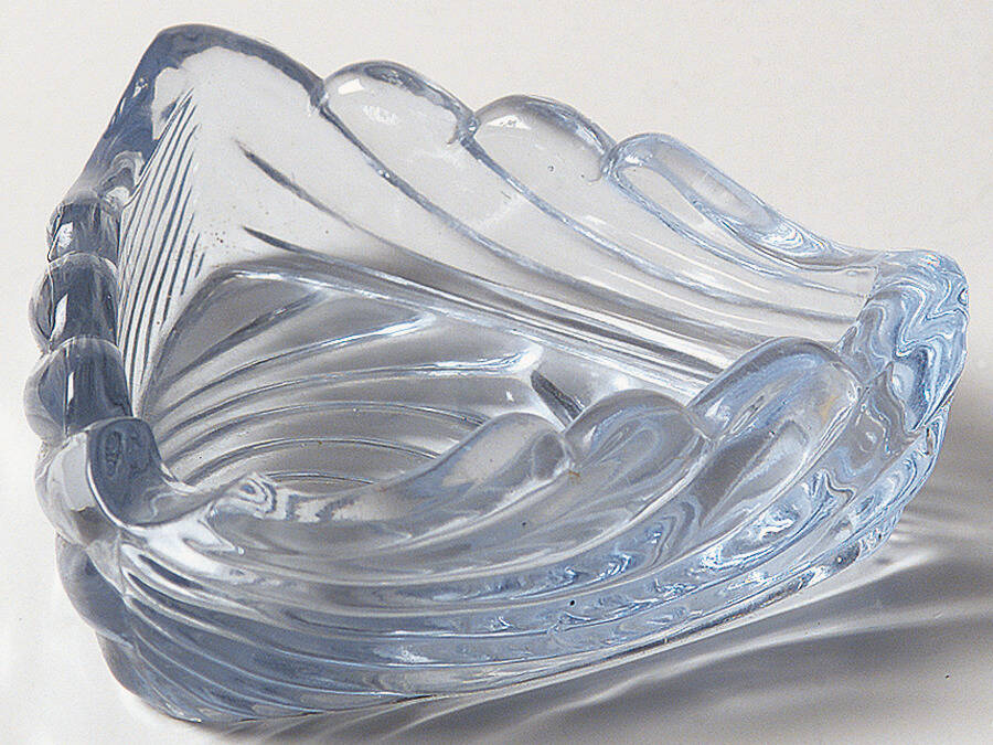 Caprice Moonlight Blue (Stem 300) 3" Triangle Ashtray by Cambridge-1