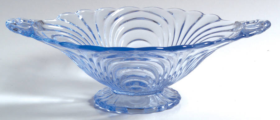 Caprice Moonlight Blue (Stem 300) Comport by Cambridge-1