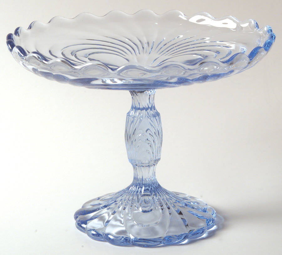 Caprice Moonlight Blue (Stem 300) Cheese Stand by Cambridge-1