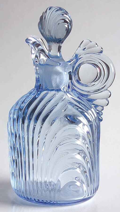 Caprice Moonlight Blue (Stem 300) Cruet & Stopper by Cambridge-1