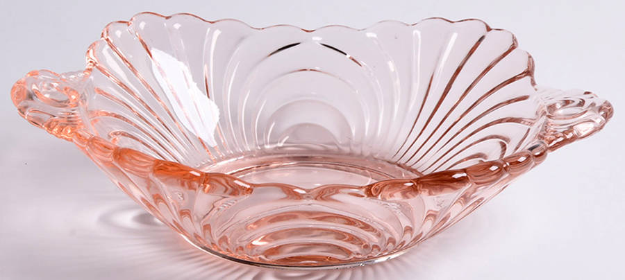Caprice Pink (Stem 300) Open Flat Handled Jam/Jelly by Cambridge-1