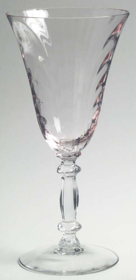 Caprice Pink (Stem 300) Water Goblet by Cambridge-1